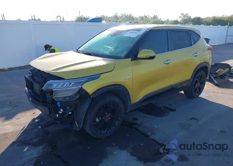 2021 Kia Seltos Sx Turbo из США, поврежденный, VIN KNDETCA20M7184948